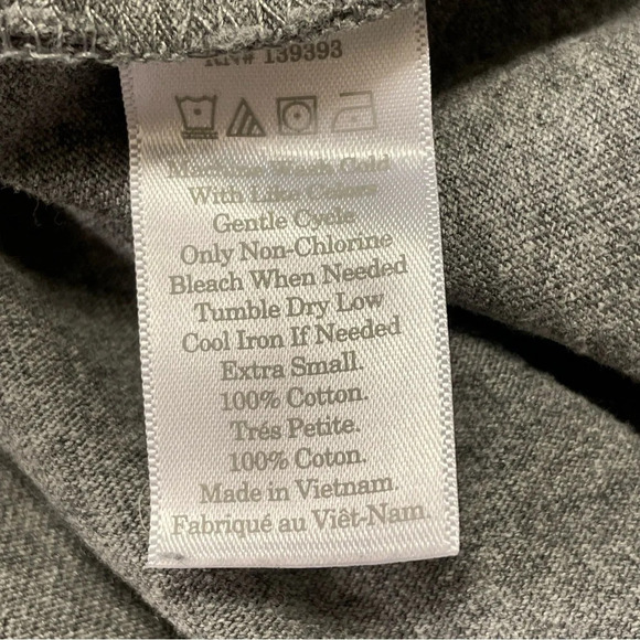 EVERLANE NWOT Cotton Crew Tee in Heathered Gray - Picture 5 of 5